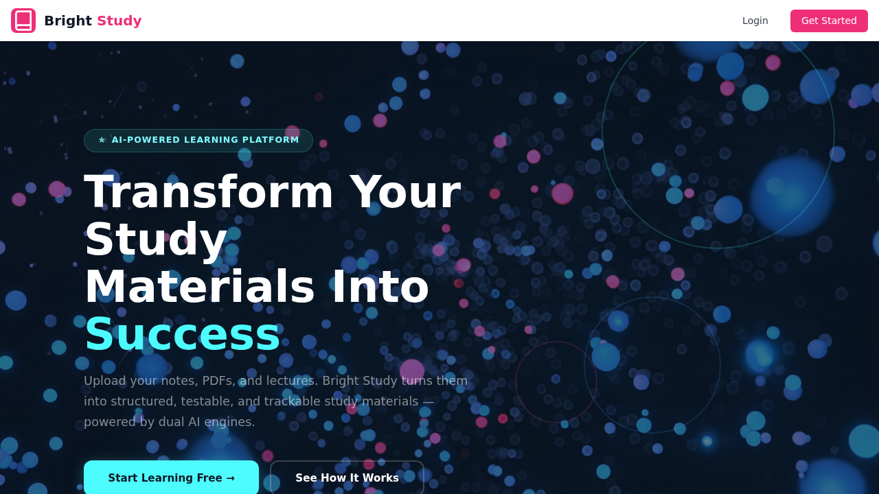 BrightStudy.ai — EdTech platform