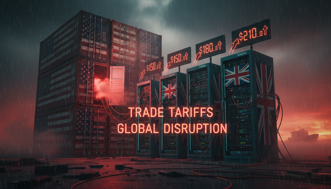 Trump Tariffs Hit UK Tech: How Rising Hardware and Cloud Costs Will Affect Your IT Budget