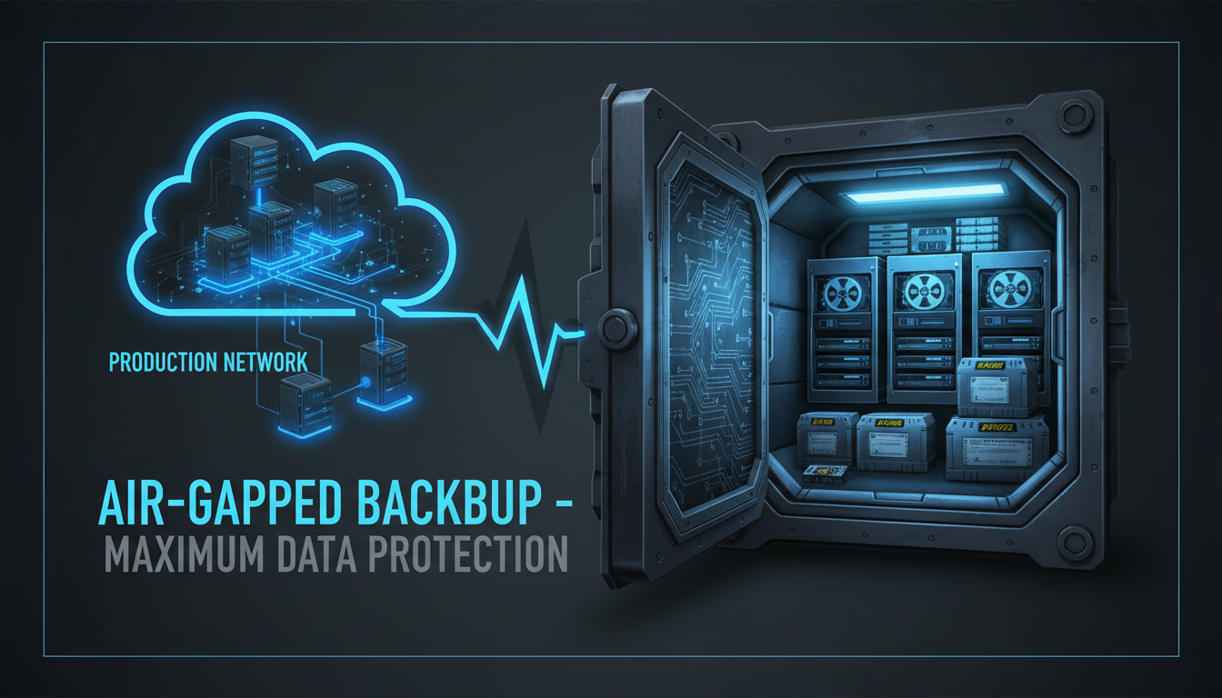 Air-Gapped Backups: Maximum Protection for Critical Data