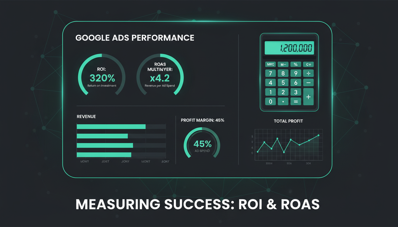 How to Measure Google Ads ROI and ROAS