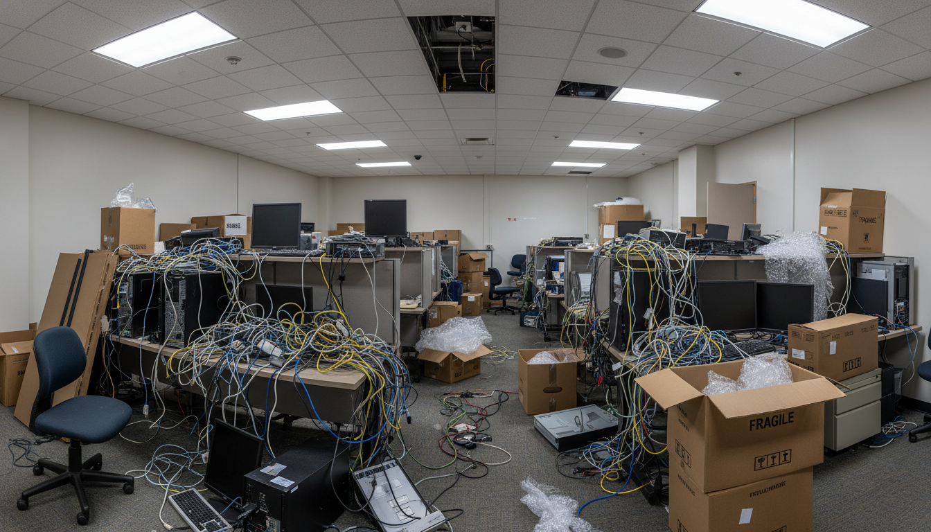 Common IT Mistakes Businesses Make When Moving Office