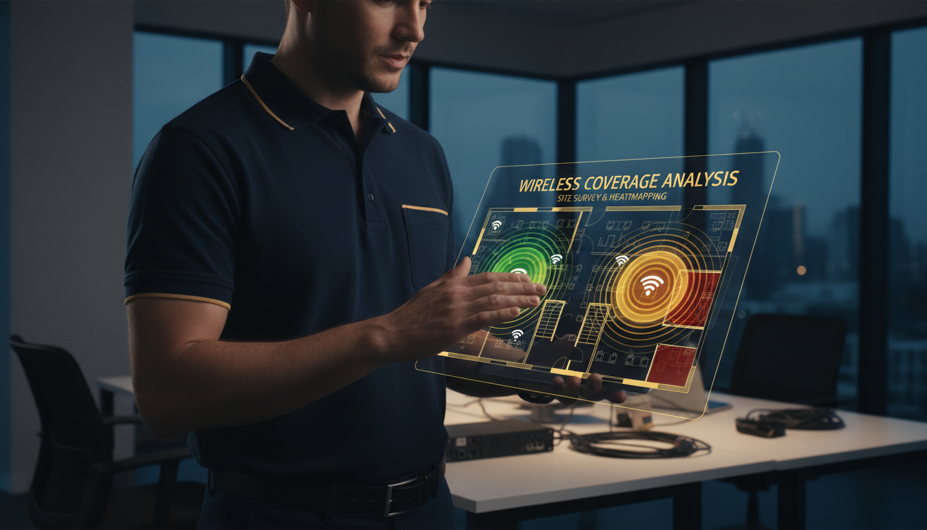 Business WiFi Solutions: Site Surveys, Heat Mapping & Design