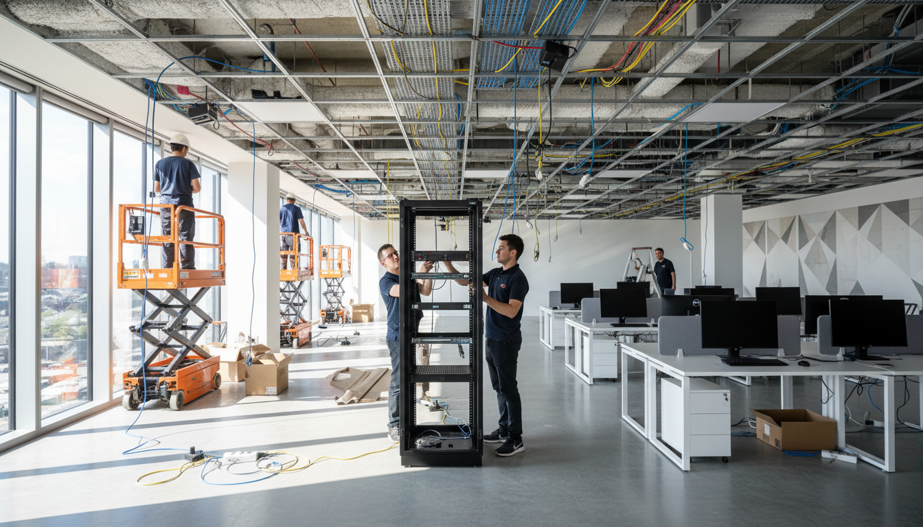 Setting Up IT Infrastructure in a New Office: A Complete Guide