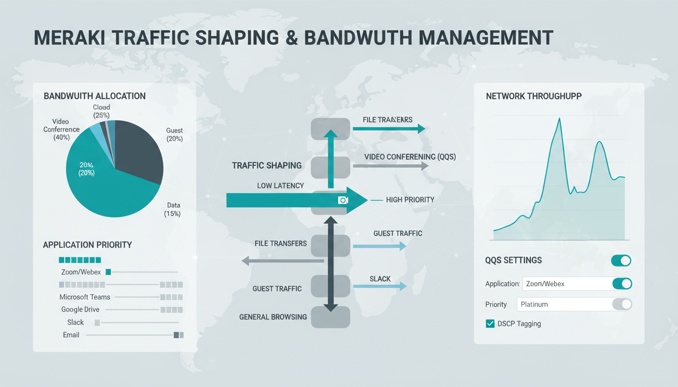 How to Manage Bandwidth with Meraki Traffic Shaping