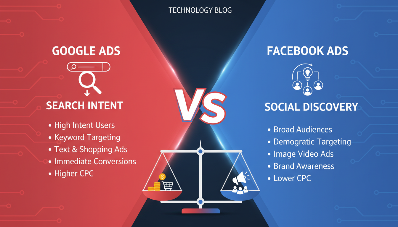 Google Ads vs Facebook Ads: Which Is Right for Your Business?