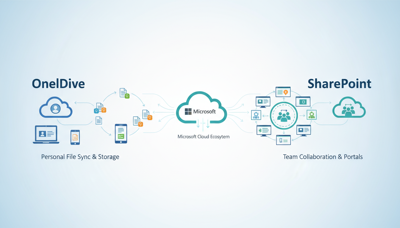 OneDrive vs SharePoint: Understanding the Difference