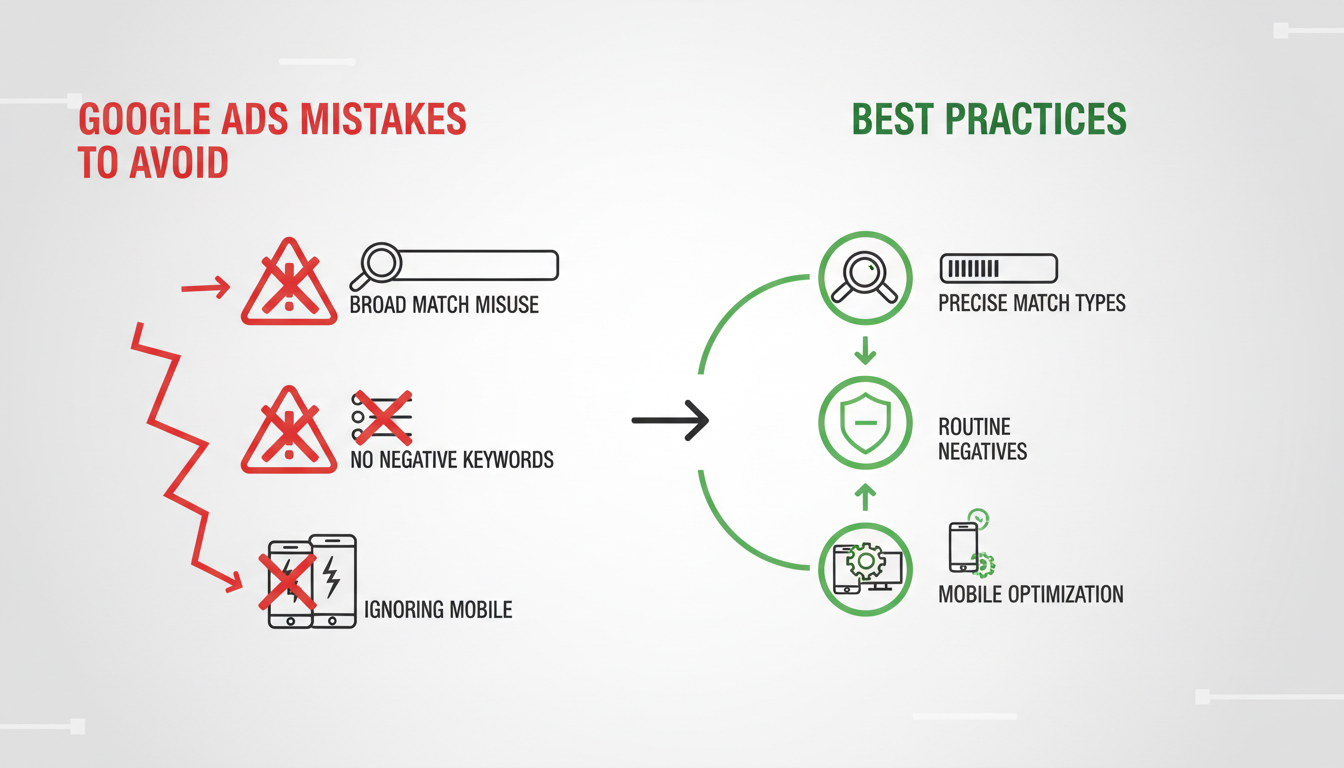 Common Google Ads Mistakes and How to Avoid Them