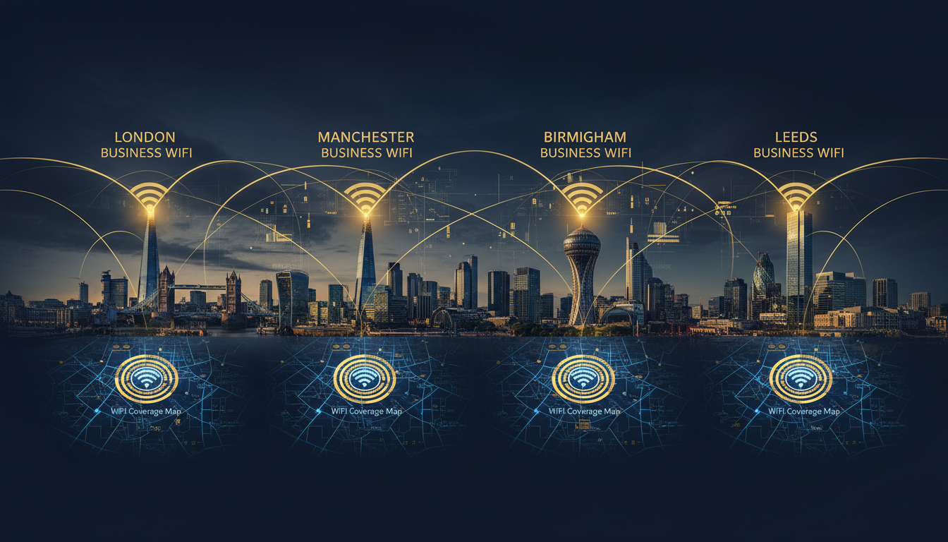 Business WiFi in London, Manchester, Birmingham & Leeds