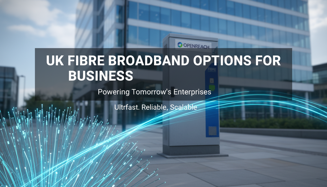 Understanding Fibre Broadband Options for UK Businesses