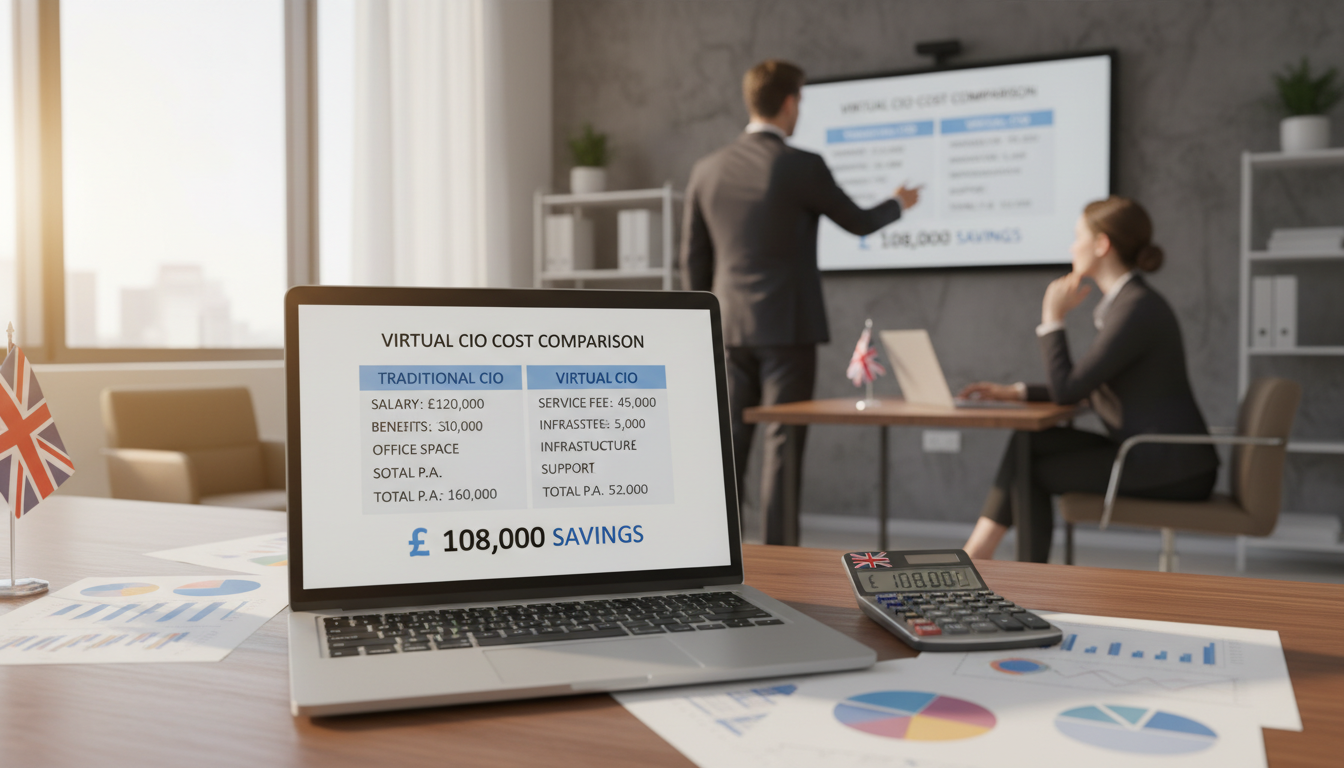 How Much Does a Virtual CIO Cost in the UK in 2026?