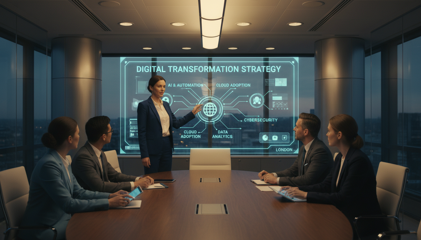 Outsourced IT Leadership: Driving Digital Transformation for SMEs