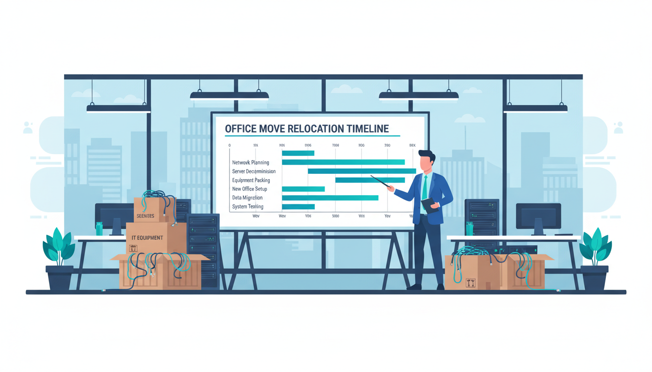 Office Move IT Timeline: When to Start Planning