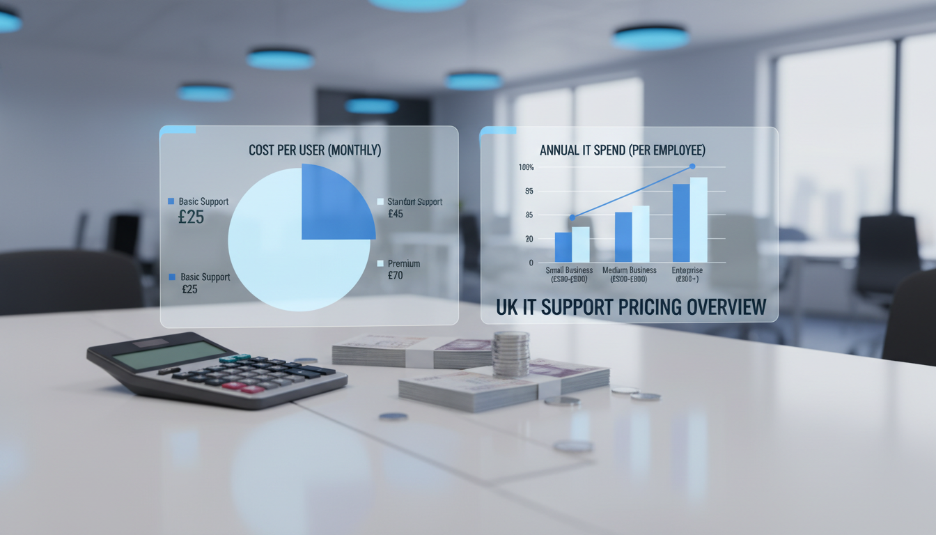 How Much Does IT Support Cost Per User in the UK in 2026?