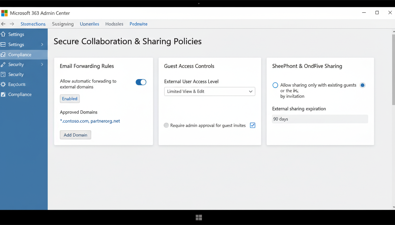 How to Manage External Email Sharing in Microsoft 365