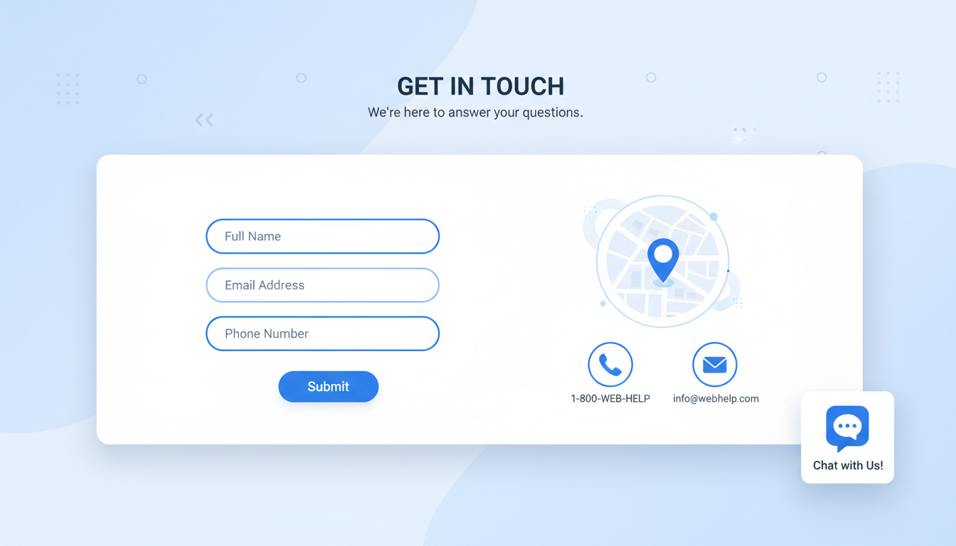 How to Create an Effective Contact Page