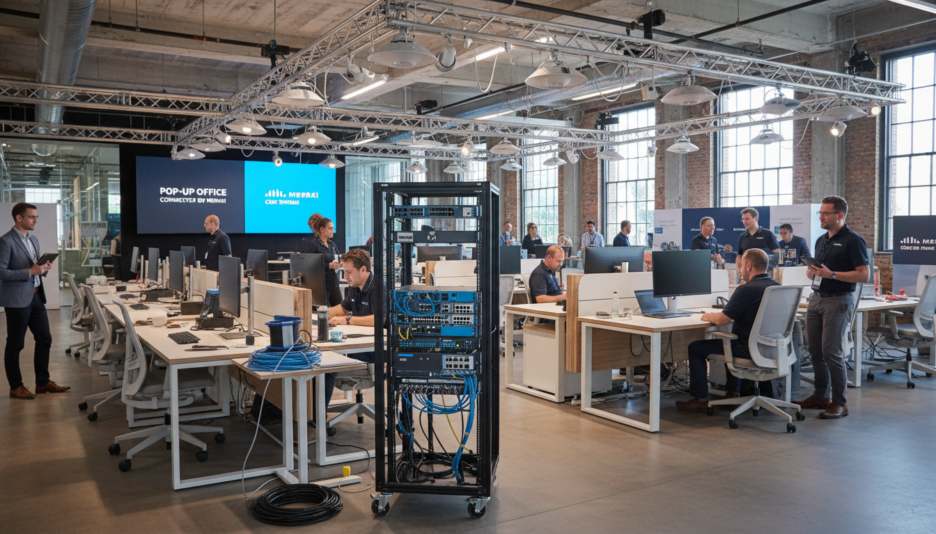 How to Set Up Meraki for a Pop-Up Office or Event