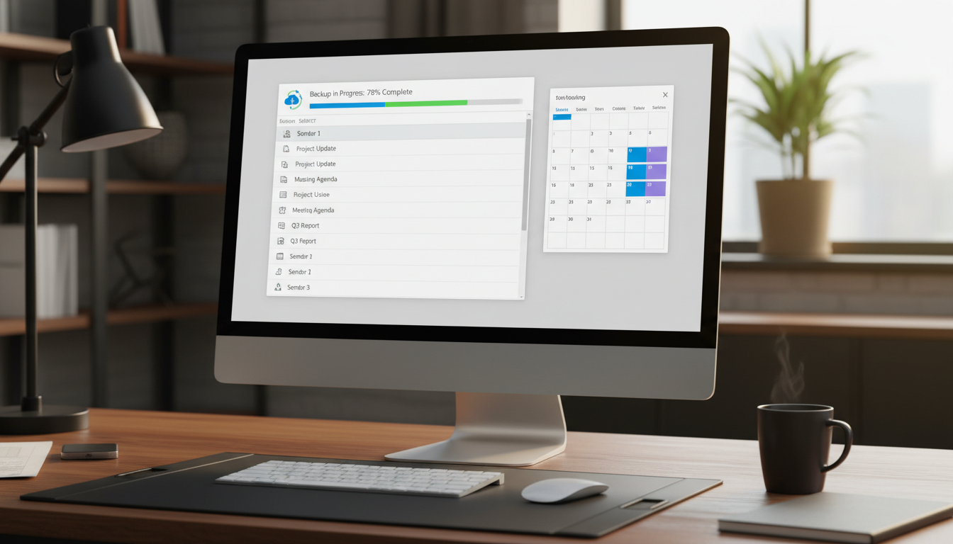 How to Back Up Your Business Email and Calendar