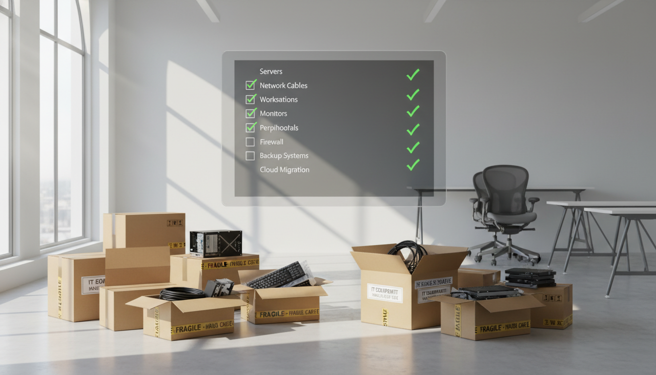 IT Office Move Checklist: How to Achieve Zero Downtime