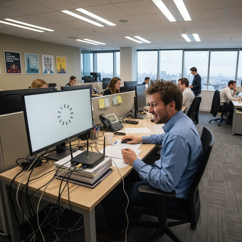 How to Troubleshoot Slow Internet in Your Office
