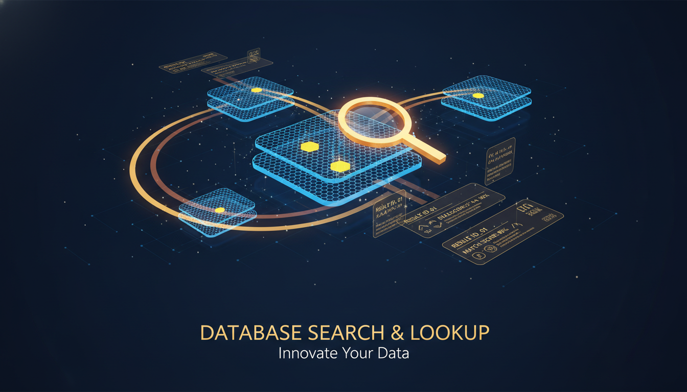 Database Search & Lookup Tool Development for UK Businesses