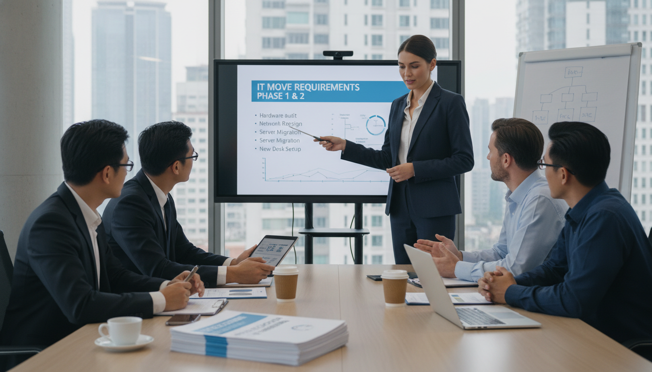 How to Brief Your IT Provider for an Office Move