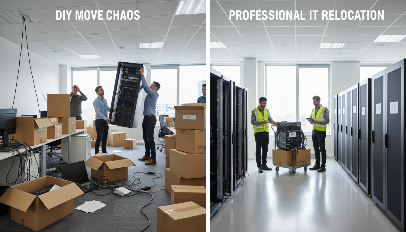 DIY vs Managed IT Office Move: What UK Businesses Need to Know