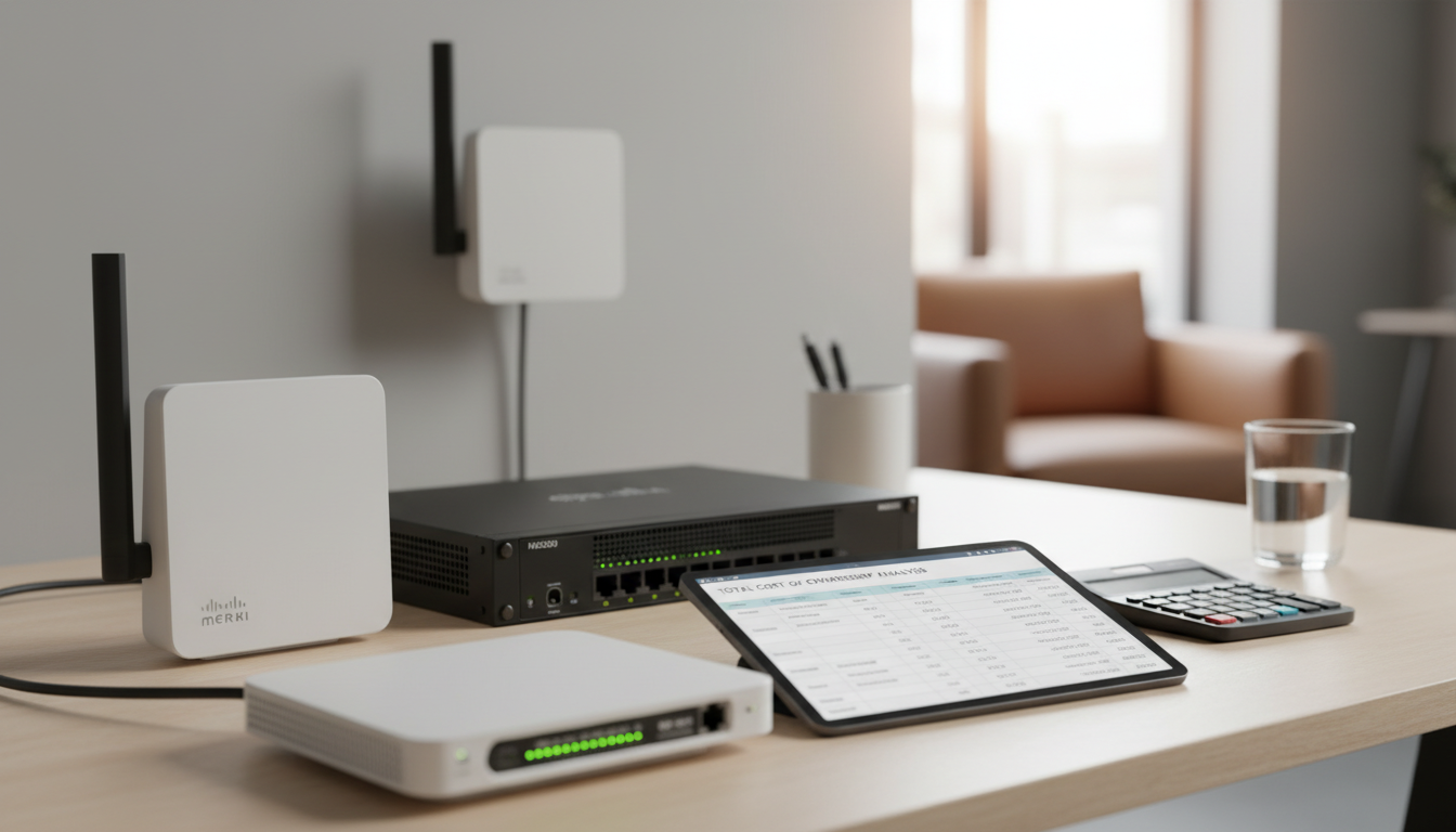 How to Calculate the Total Cost of Ownership for Meraki