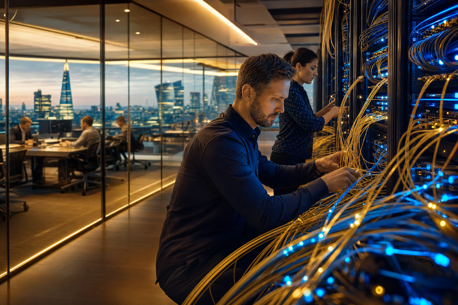 Business Internet Connectivity Buying Guide — Leased Lines, FTTP & SD-WAN for UK SMEs in 2026