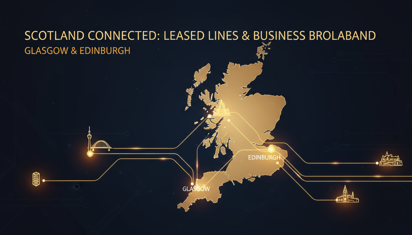Leased Lines & Business Broadband in Glasgow & Edinburgh