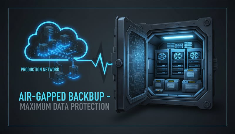 Air-Gapped Backups: Maximum Protection for Critical Data
