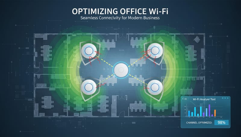 How to Optimise Your Office Wi-Fi Network