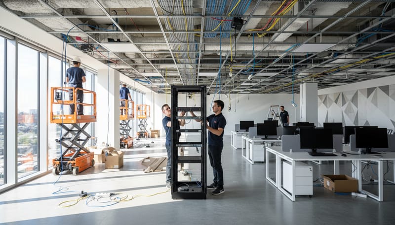 Setting Up IT Infrastructure in a New Office: A Complete Guide