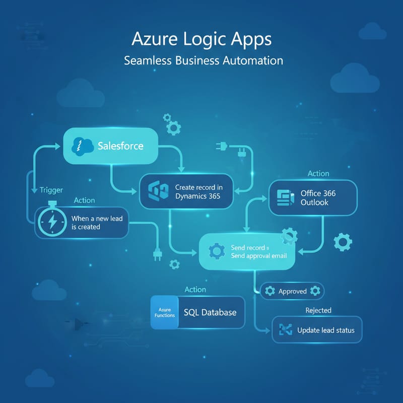 How to Use Azure Logic Apps for Business Automation