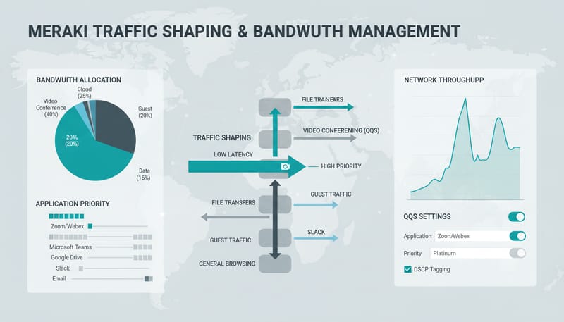 How to Manage Bandwidth with Meraki Traffic Shaping