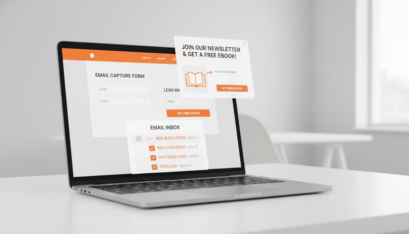How to Set Up Email Capture and Lead Magnets