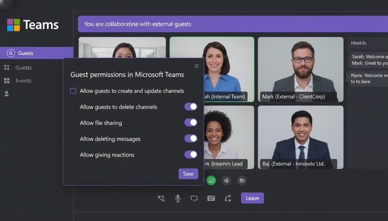 How to Set Up Guest Access in Microsoft Teams