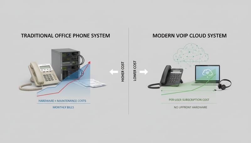 VoIP vs Traditional Phone Systems: A Complete Cost Comparison