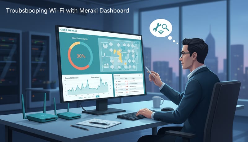 How to Troubleshoot Wi-Fi Issues with Meraki Dashboard