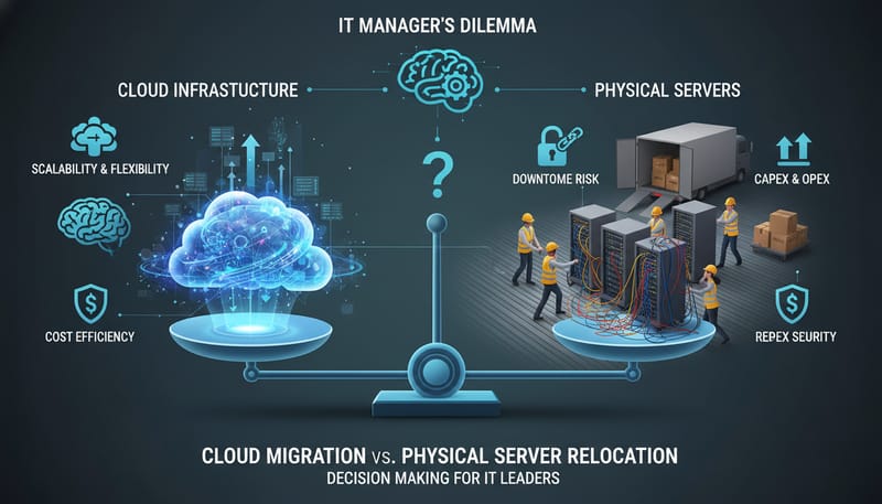 Cloud Migration vs Physical Server Move: Which to Choose