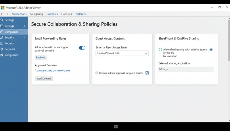 How to Manage External Email Sharing in Microsoft 365