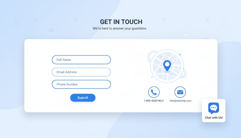How to Create an Effective Contact Page