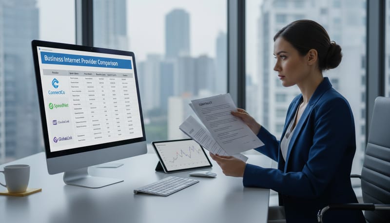 How to Evaluate and Switch Business Internet Providers