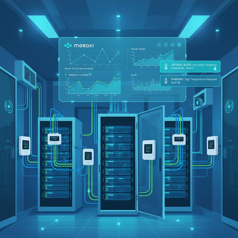 Meraki MT Sensors: Environmental Monitoring for Business