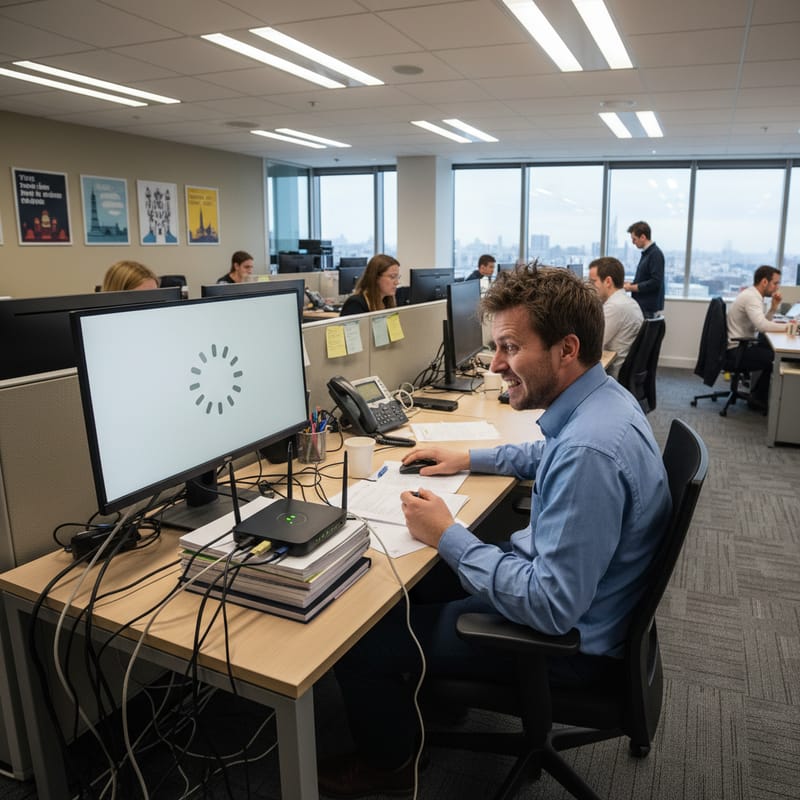 How to Troubleshoot Slow Internet in Your Office