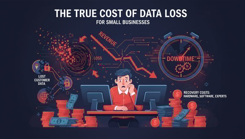 The True Cost of Data Loss for Small Businesses
