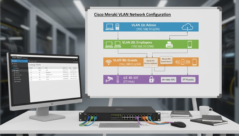How to Configure VLANs with Cisco Meraki