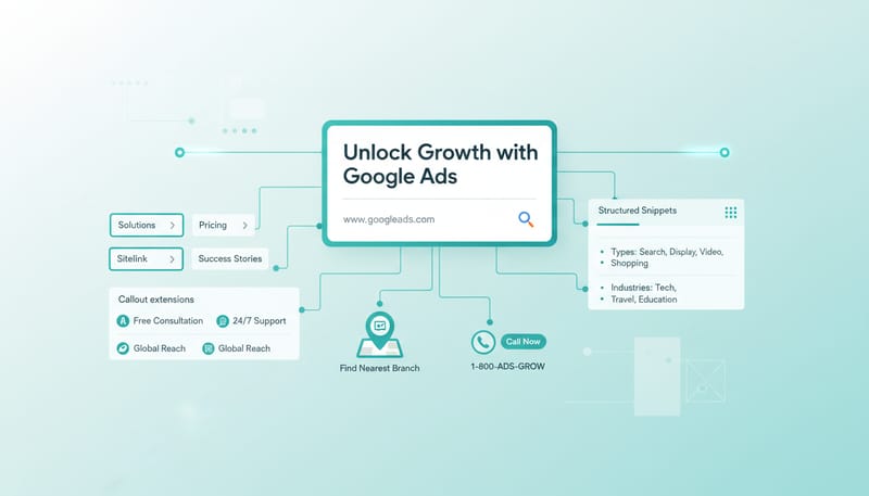 Google Ads Extensions: How to Improve Your Ad Performance