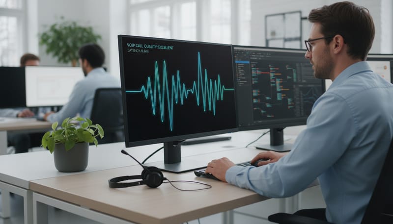 How to Ensure Crystal-Clear VoIP Call Quality in Your Office