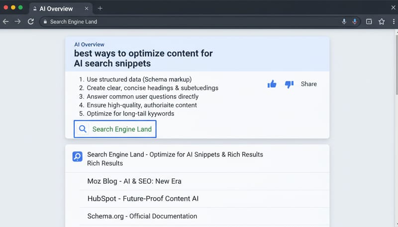 How to Optimise Your Website for Google AI Overviews