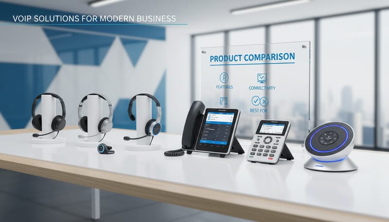 How to Choose VoIP Headsets and Hardware for Your Business